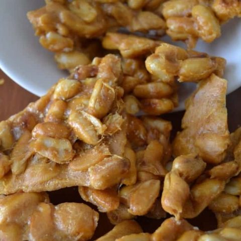 Vernel’s Homemade Peanut Brittle