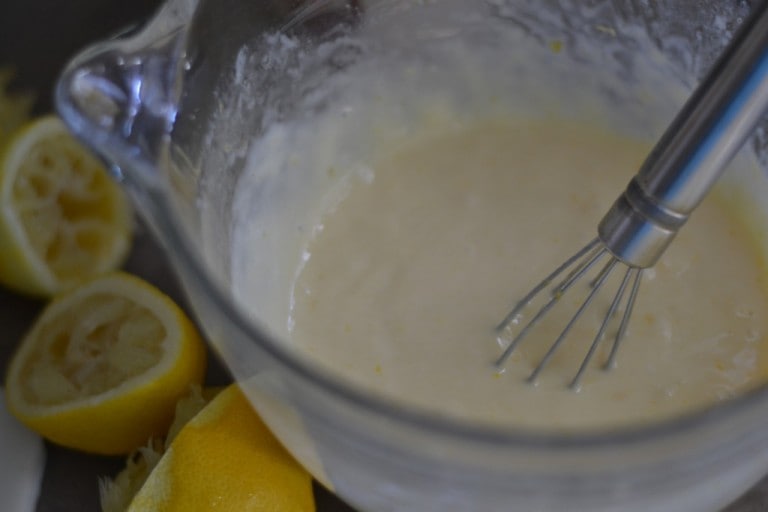 Lemon Pie filling in a bowl
