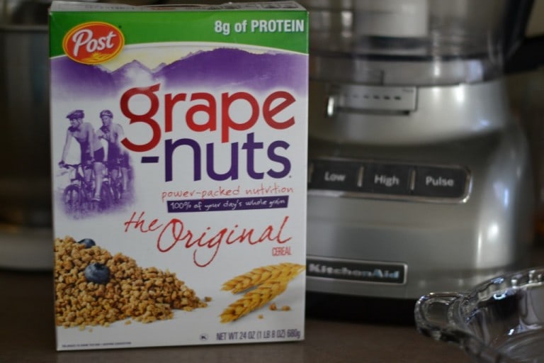 Grape Nuts and a food processor