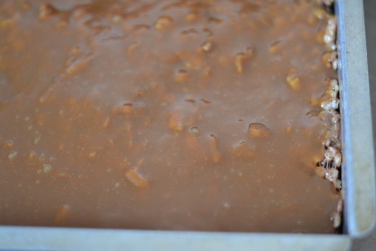 caramel layer