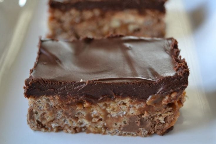 Candy Bar Rice Krispies Treats