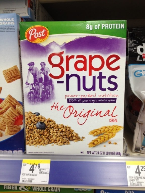 box of Grape Nuts