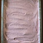 strawberry cake with strawberry icing