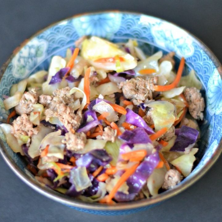 Deconstructed Egg Roll