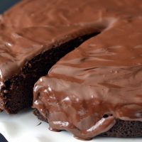 Black & White Cake from The Paleo Kitchen