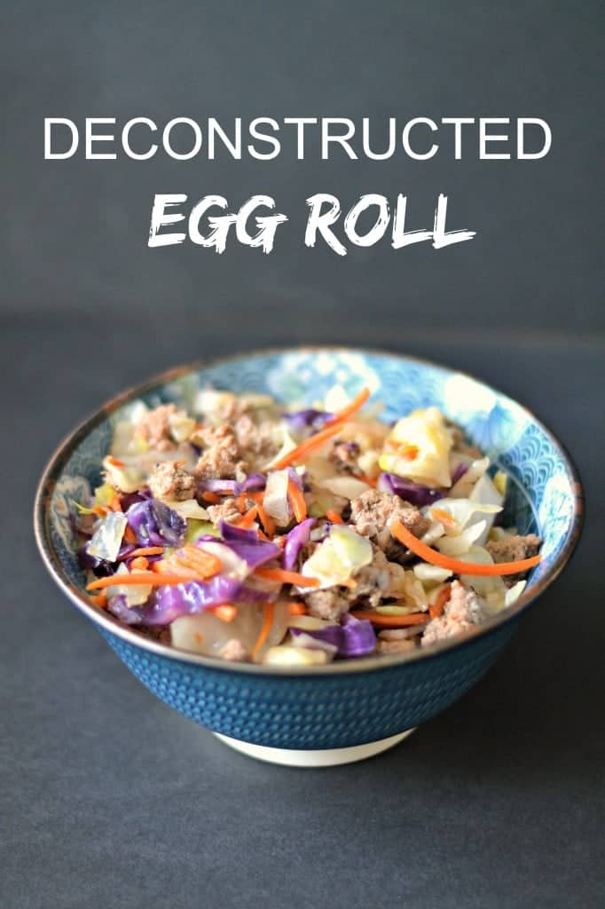 Deconstructed Egg Roll |SouthernKissed.com