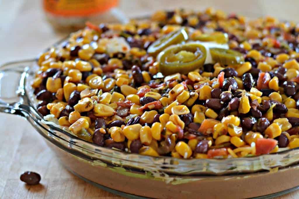 Black Bean and Corn Salsa Dip Southern Kissed