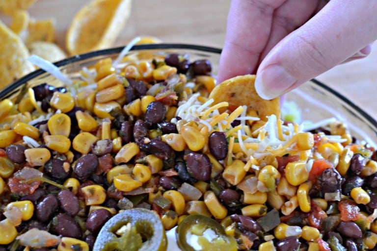 Black Bean and Corn Salsa Dip Black Bean and Corn Salsa Dip