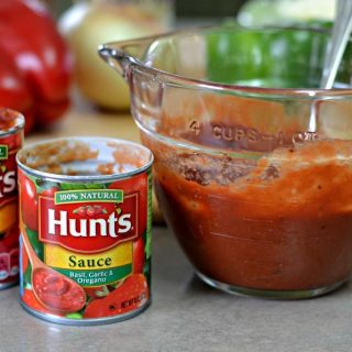 Thin Crust Veggie Pizza with Homemade Pizza Sauce | SouthernKissed.com