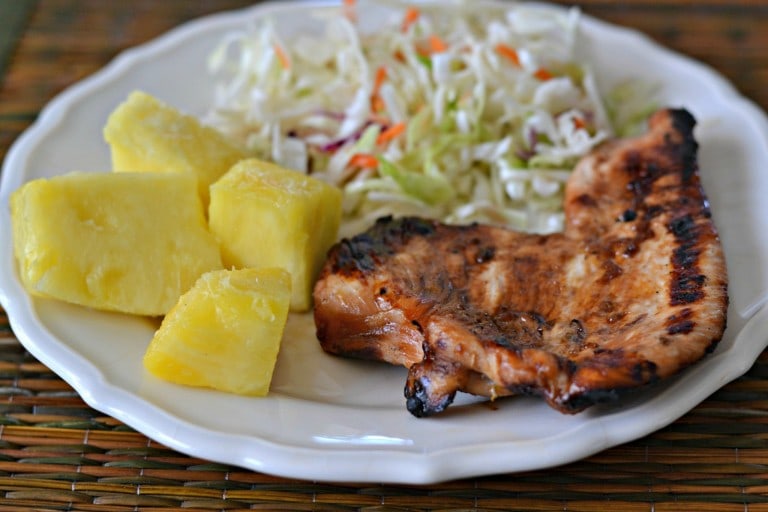Teriyaki Turkey on a plate