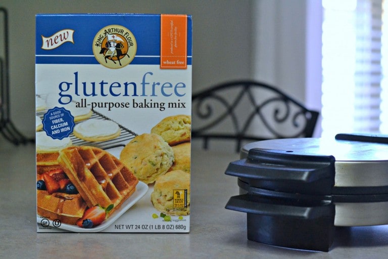 Waffle Mix and waffle iron