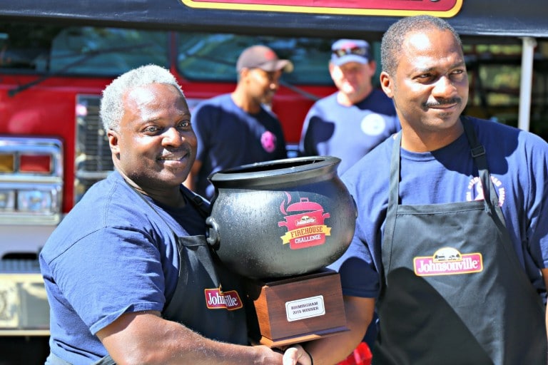 The winners of the cook off