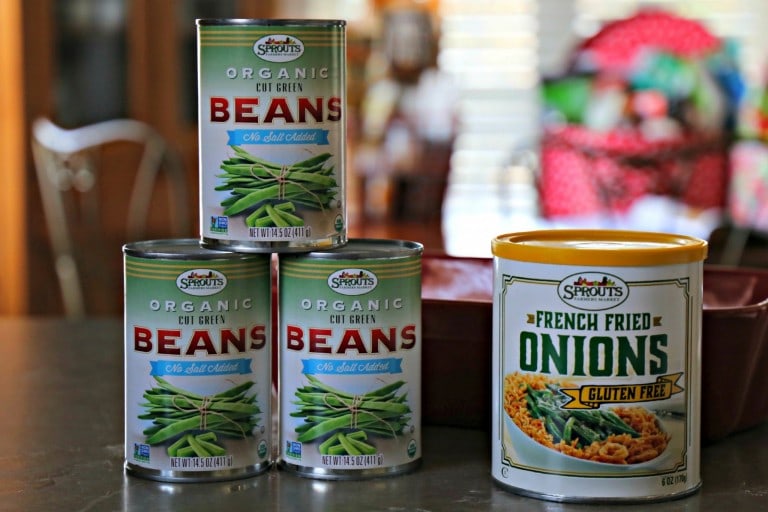 Sprouts Green Beans and French fried onions