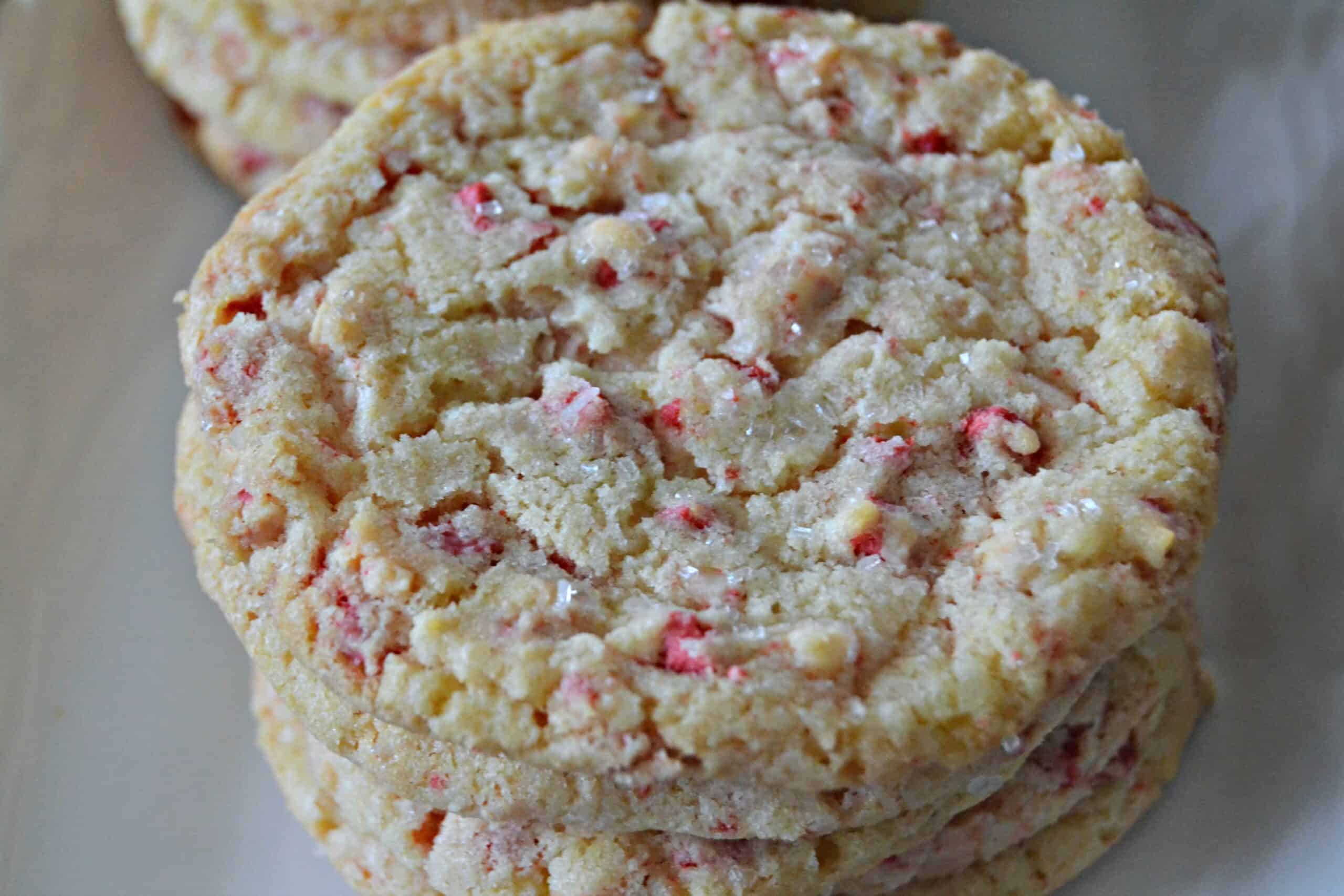 Easy Peppermint Sugar Cookies