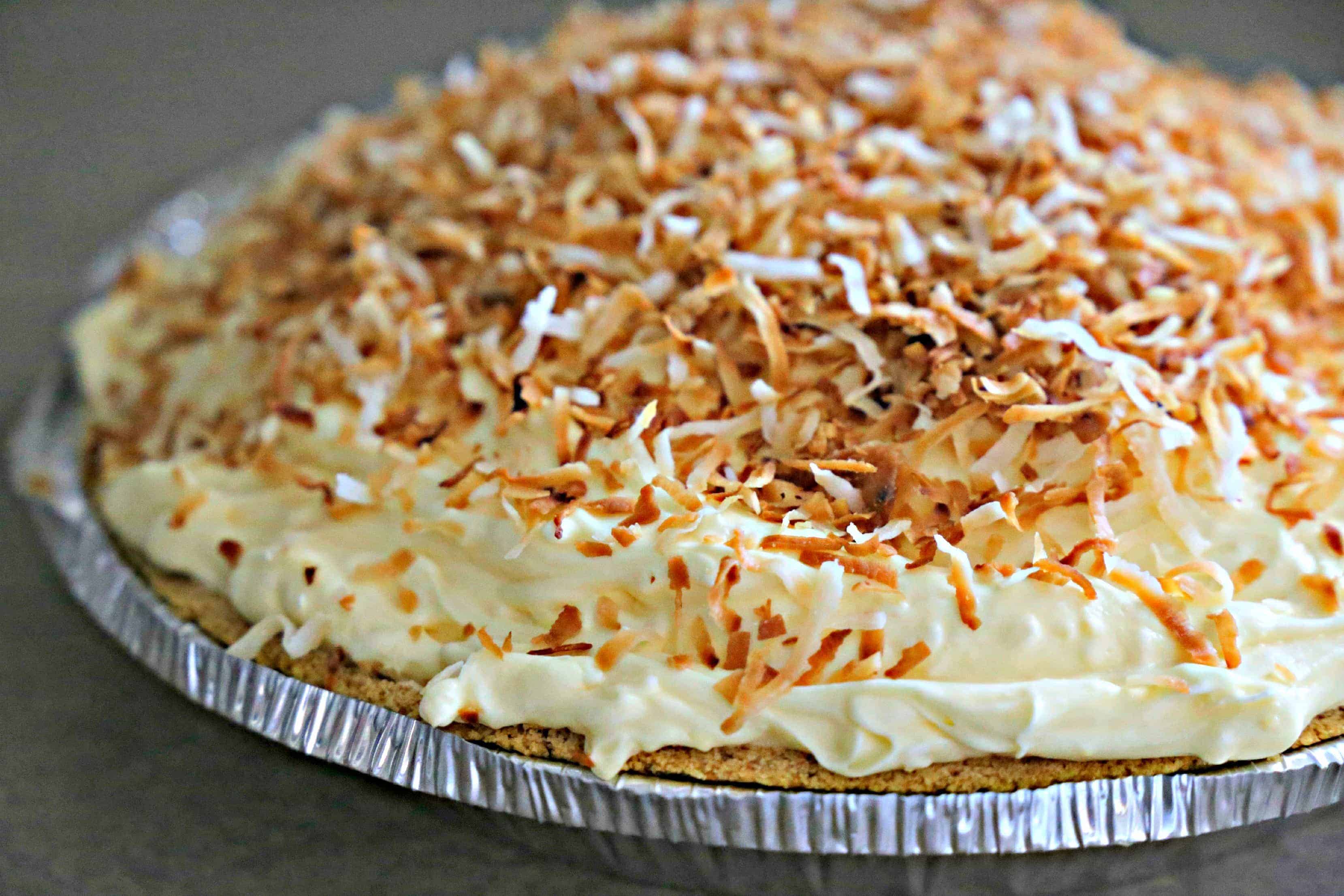 creamy no-bake Coconut Cream Pie