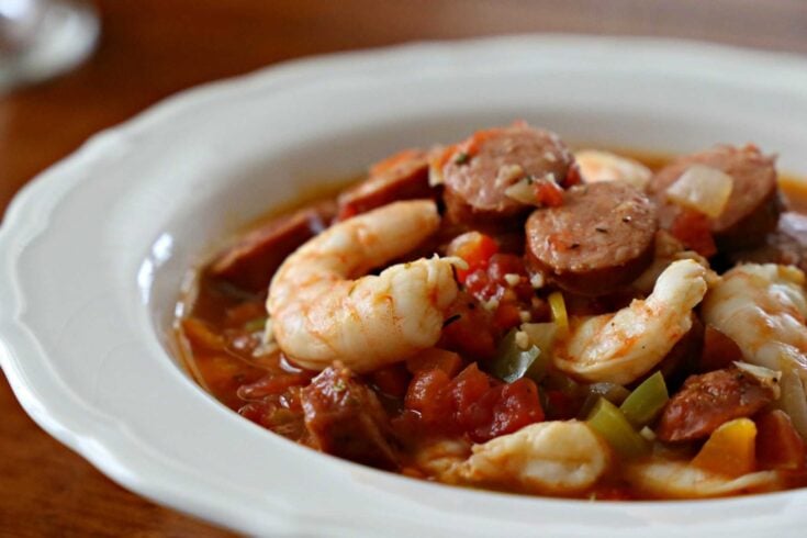 Shrimp and Sausage Jambalaya