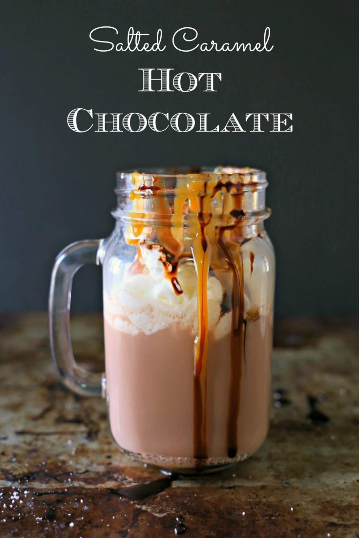 Easy Salted Caramel Hot Chocolate For Two