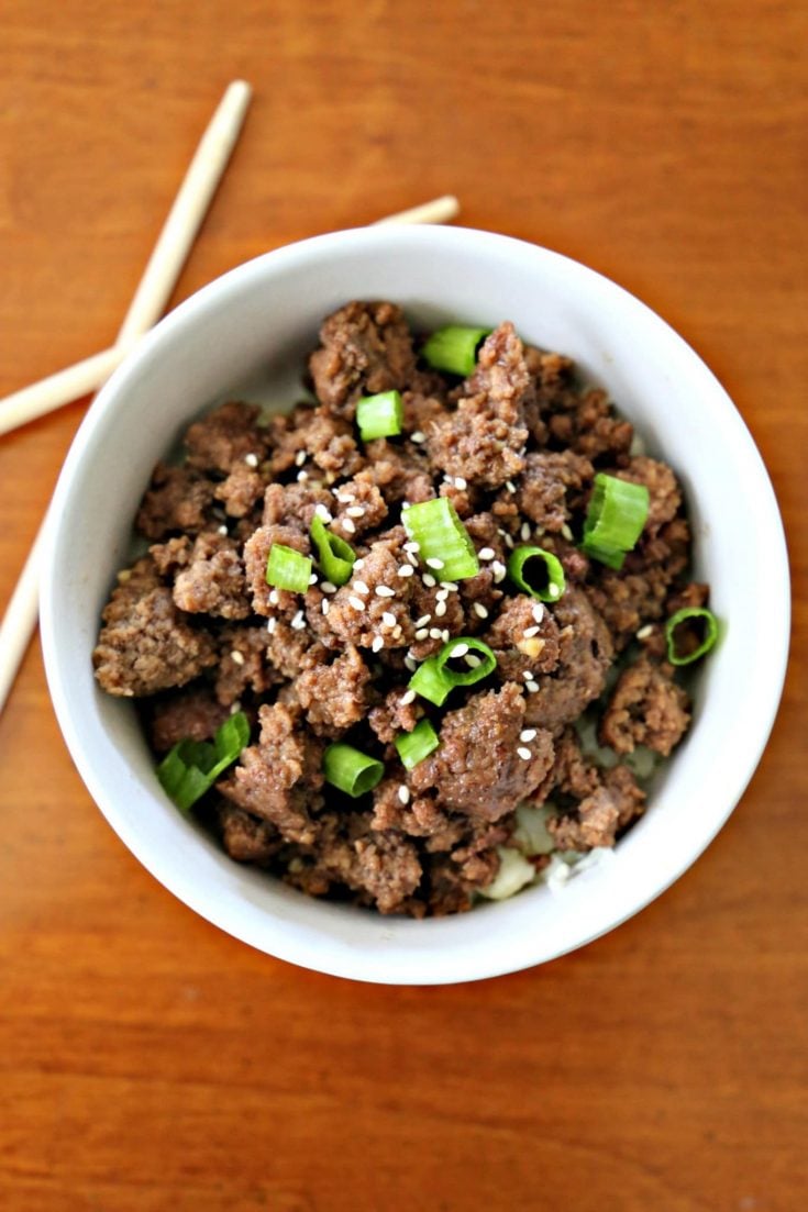 Korean Beef Bowls From The Best Grain-Free Family Meals on the Planet