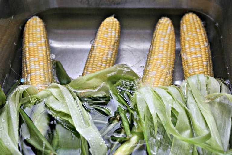 Soak corn