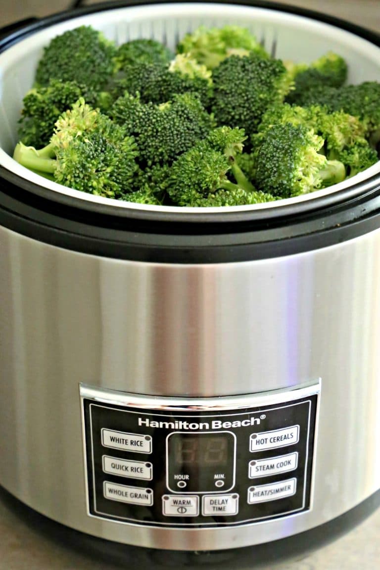 How to Steam Broccoli in a Rice Cooker Southern Kissed