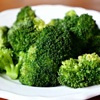 steamed broccoli
