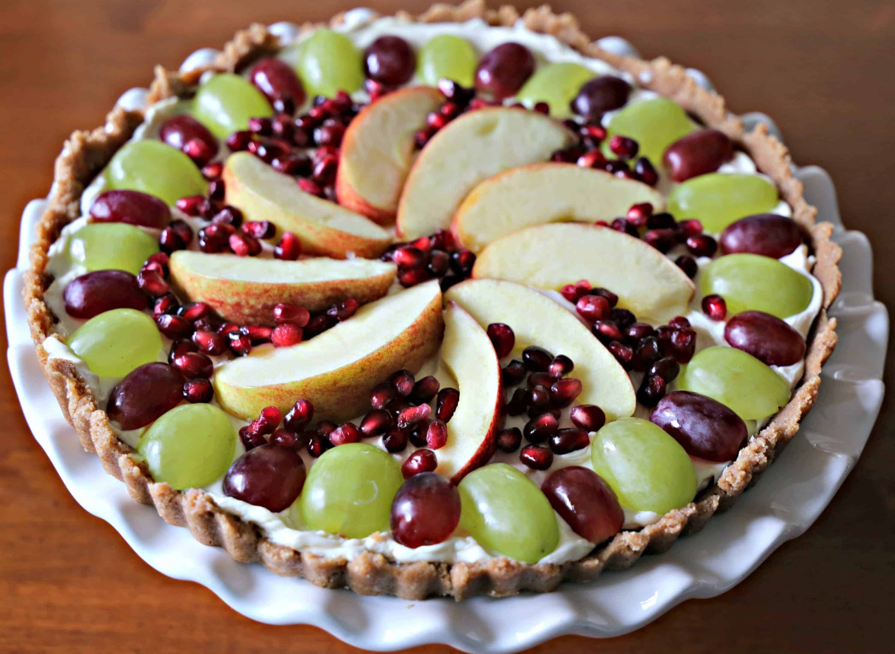 holiday fruit tart