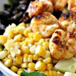 Shrimp and corn salad