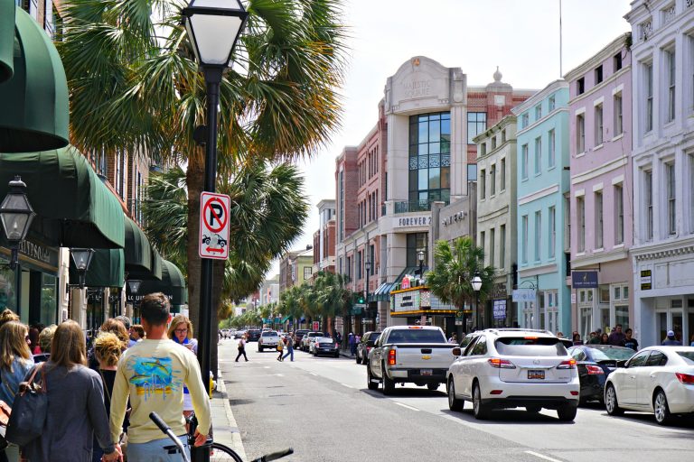view of street in Charleston