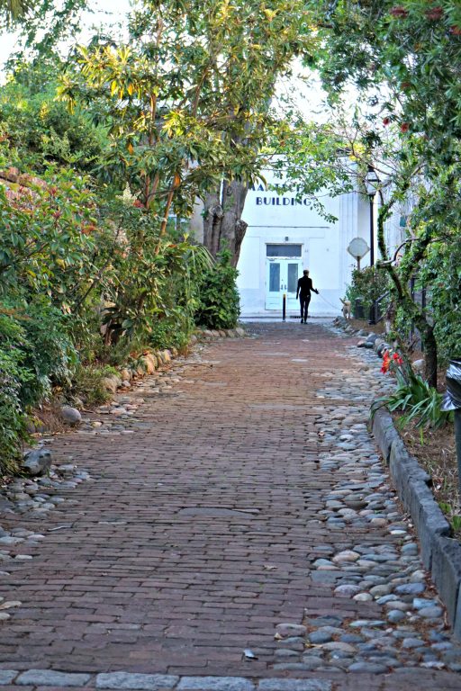 Lonely alley in Charleston
