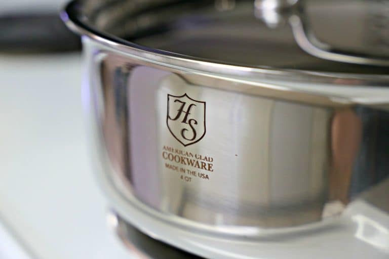 Hammer Stahl 4-quart stainless steel pan