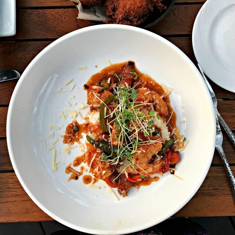 Where to eat in Panama City, Florida #PanamaCity #Florida #seafood SHRIMP & GRITS at g. Foley's
