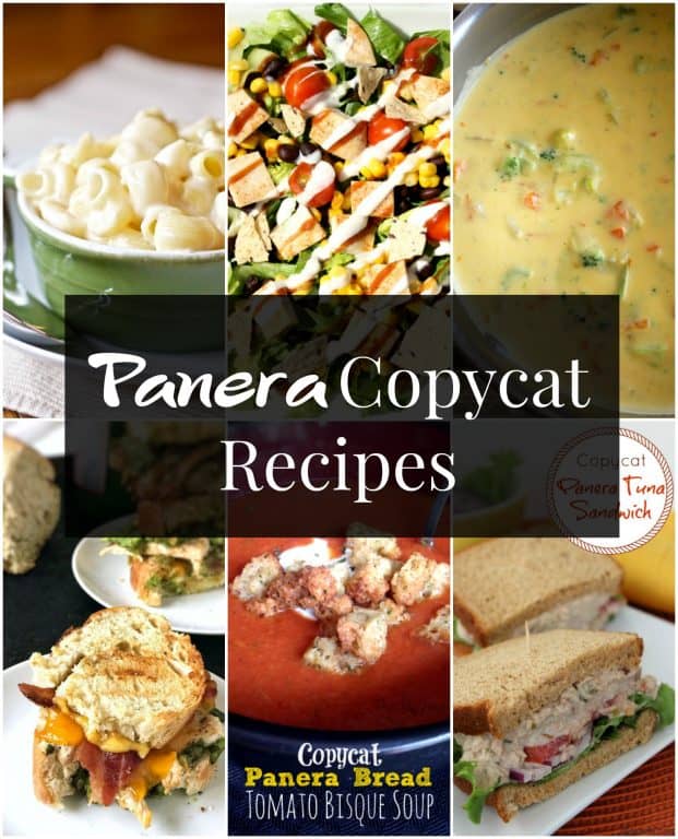 Panera Copycat Recipes Panera Copycat Recipes collage