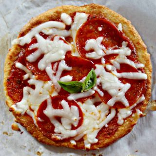 small keto pizza