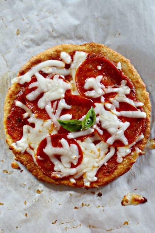 personal keto pizza