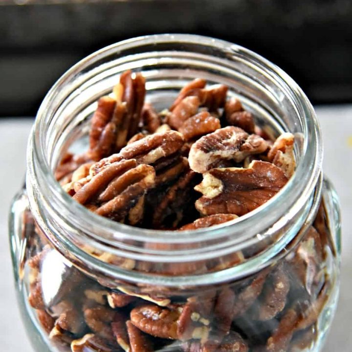 Oven-Roasted Salted Pecans