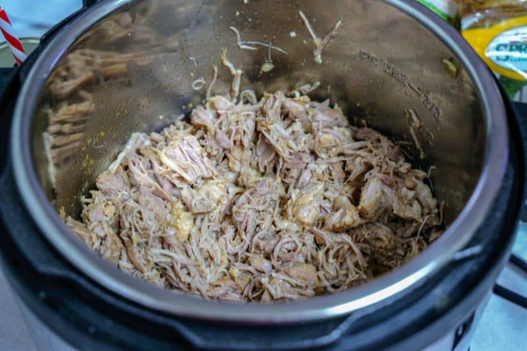 For outstanding pork carnitas, brown the pork in a skillet before eating. shredded pork carnitas