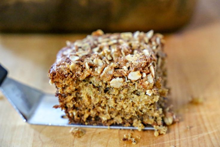 Banana Oatmeal Cake