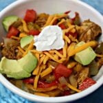 Chicken Fajita bowl