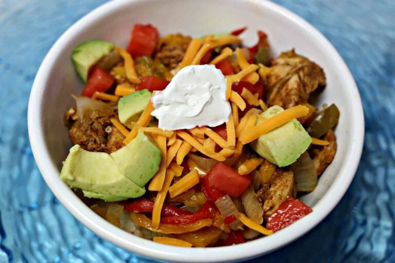 Chicken Fajita bowl