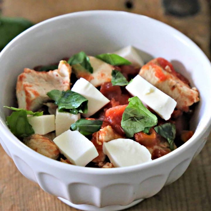 Caprese Chicken Bowl