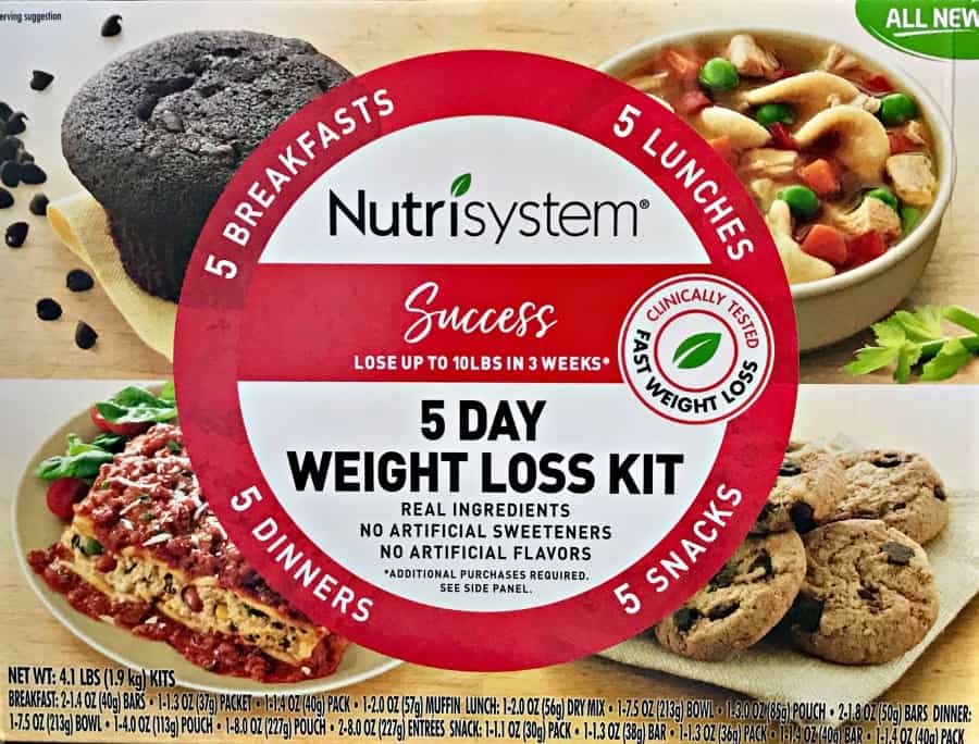 Nutrisystem 5 Day Weight Loss Kit Review Southern Kissed