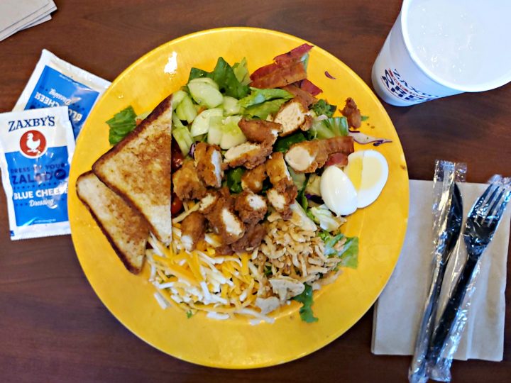 Healthy Fast Food Options Zaxby's Salads