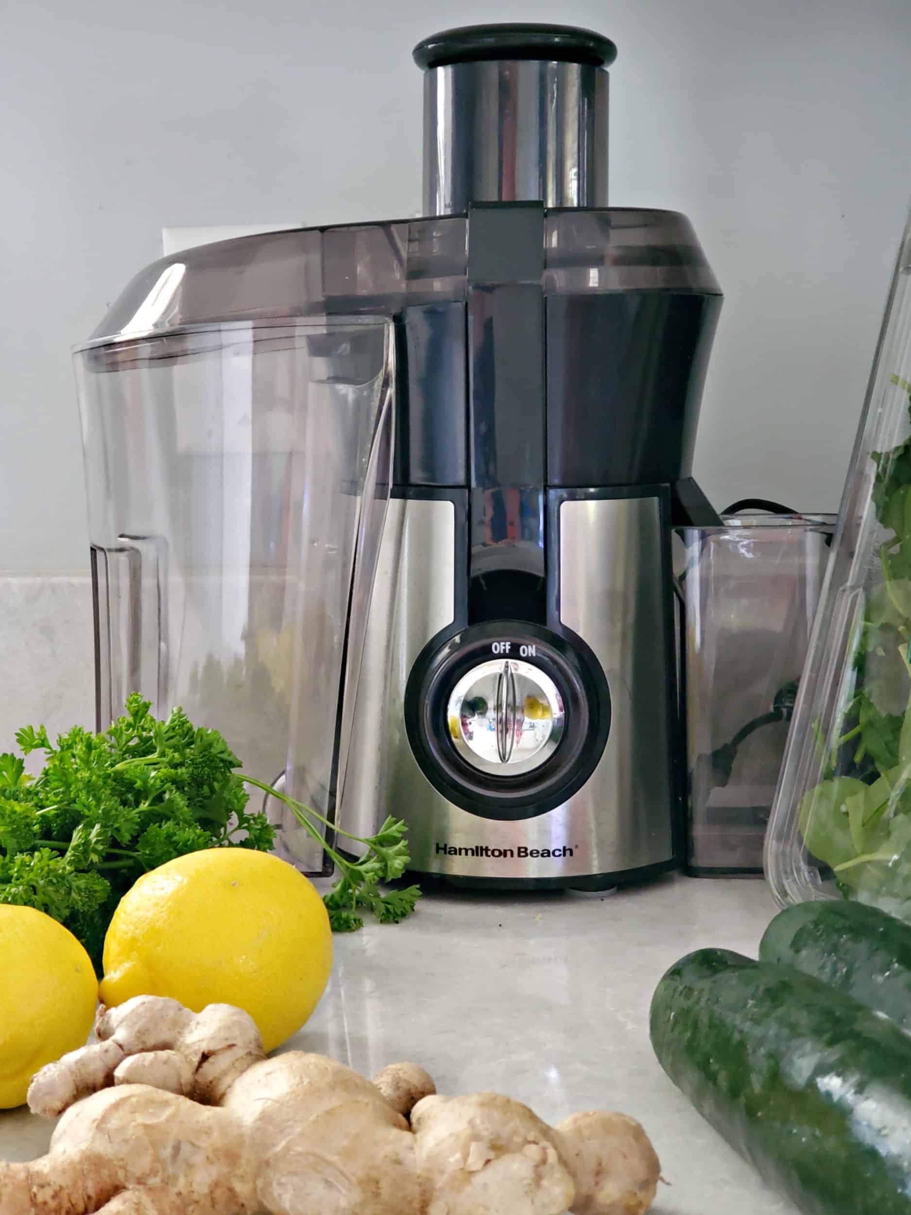 Hamilton Beach juicer.