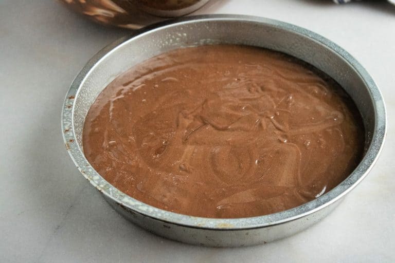 chocolate cake batter