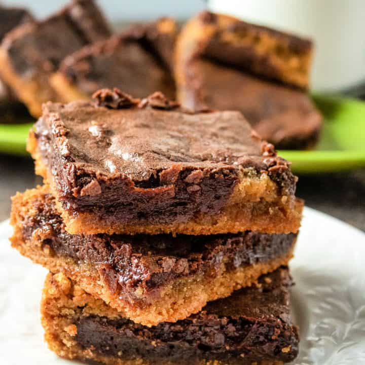 Peanut Butter and Chocolate Brownies