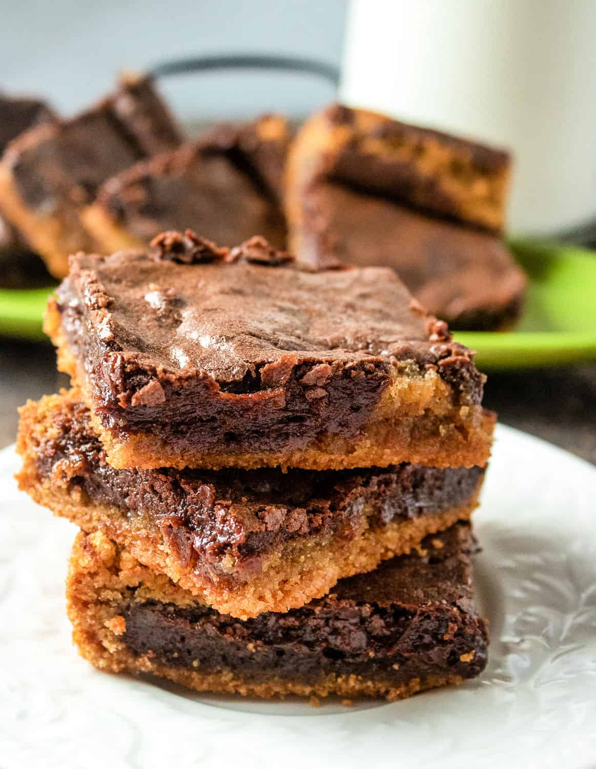 Peanut Butter and Chocolate Brownies