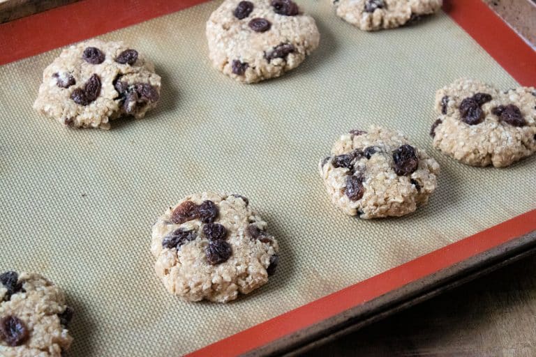 cookies on silpat mat