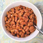 Saucy Pinto Beans cooked in an Instant Pot