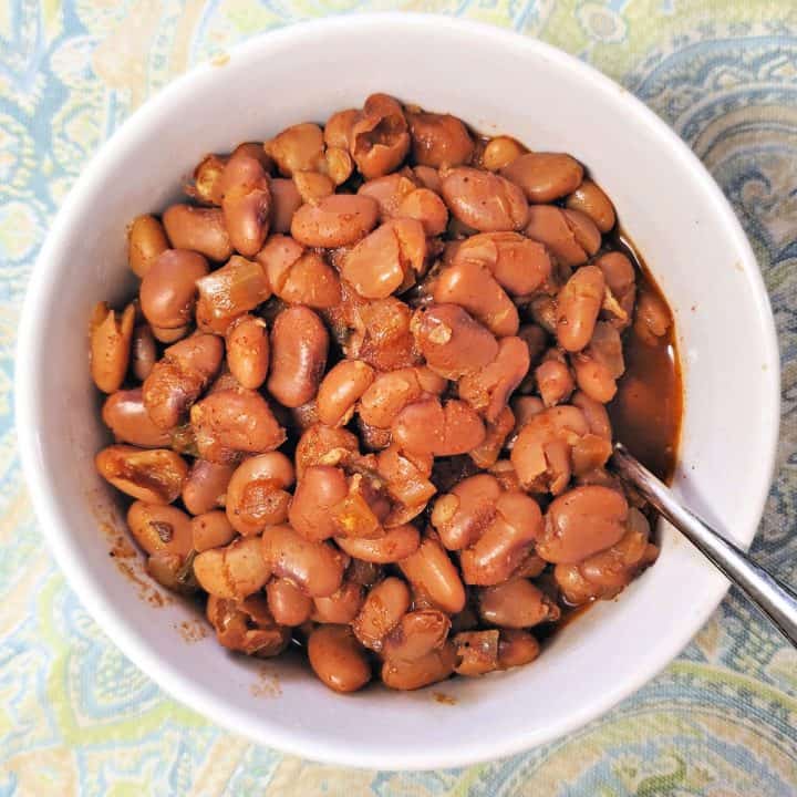 Saucy Pinto Beans