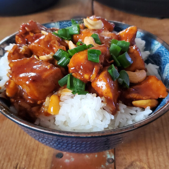 Pressure Cooker Cashew Chicken
